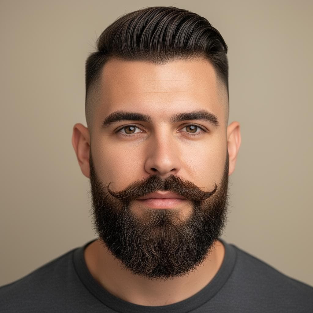 Beard Styling after