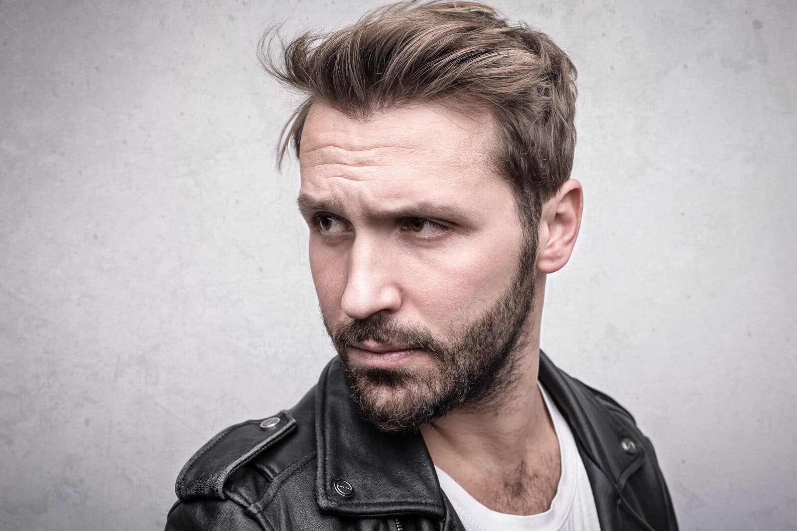 Beard Styling before