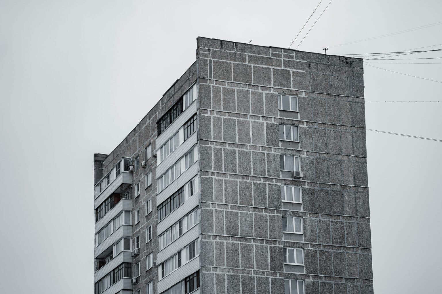 Building Facade before