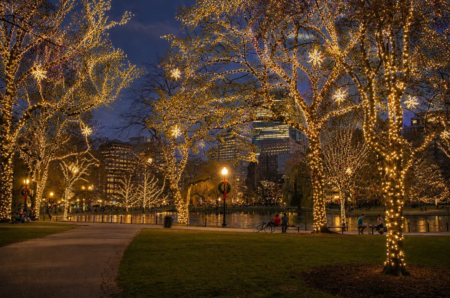 Christmas Lighting Preview after