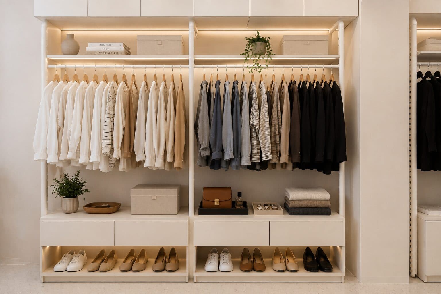 Closet Organization after
