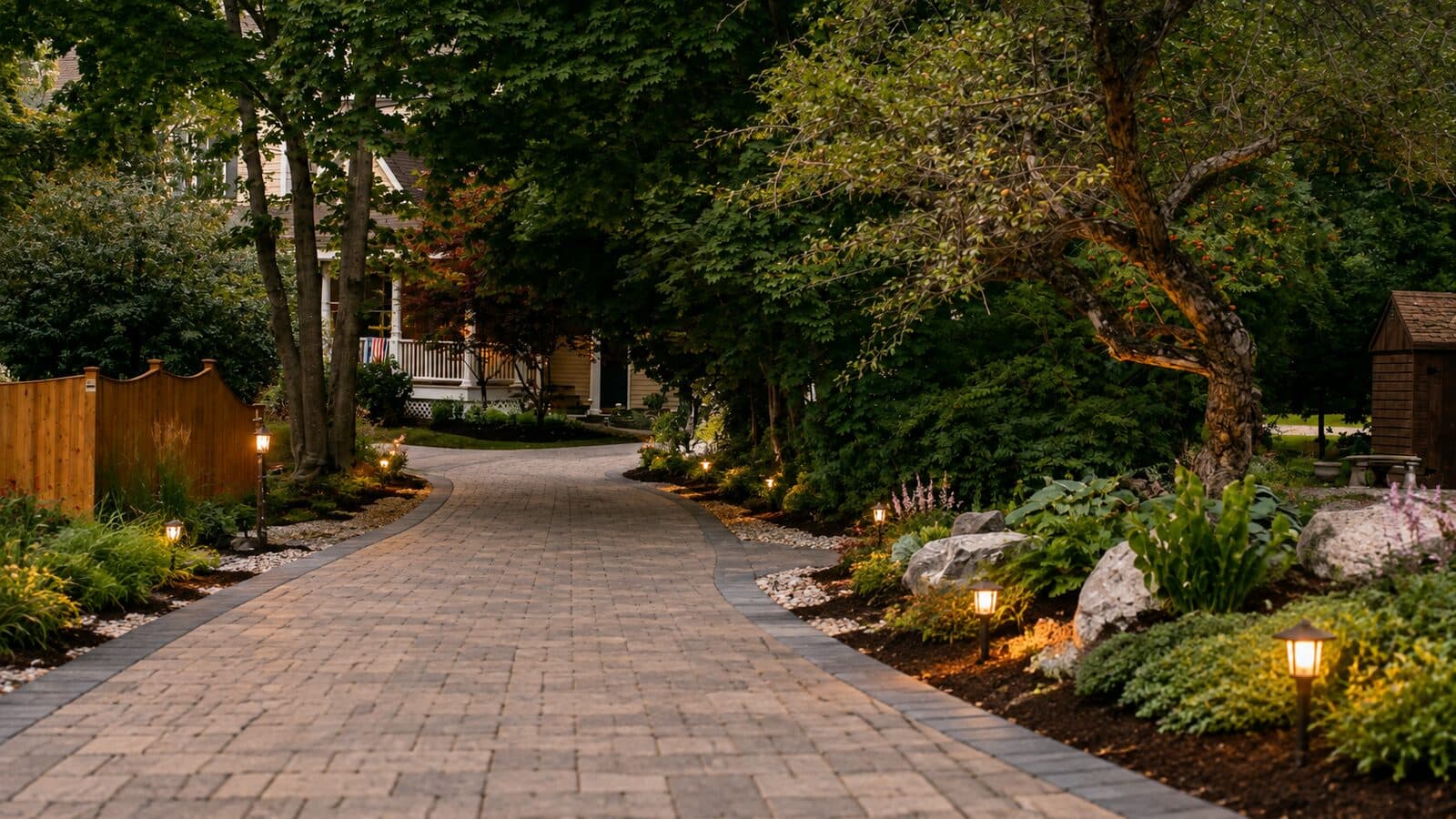 Driveway Makeover after