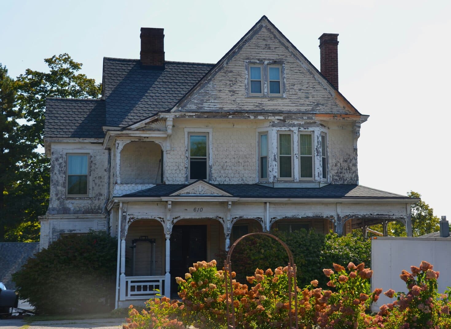 Exterior Paint before