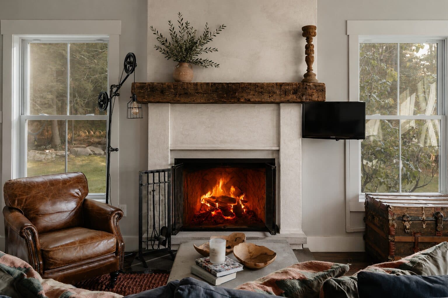 Fireplace Renovation after