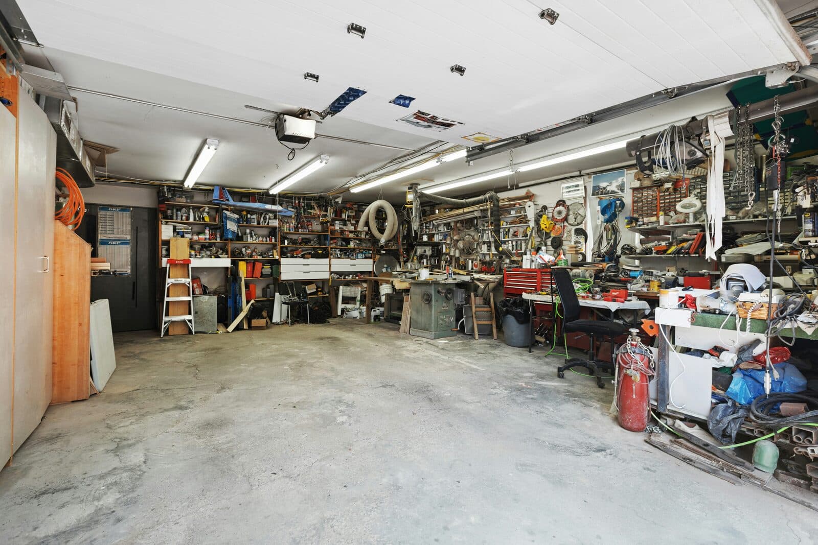 Garage Conversion before