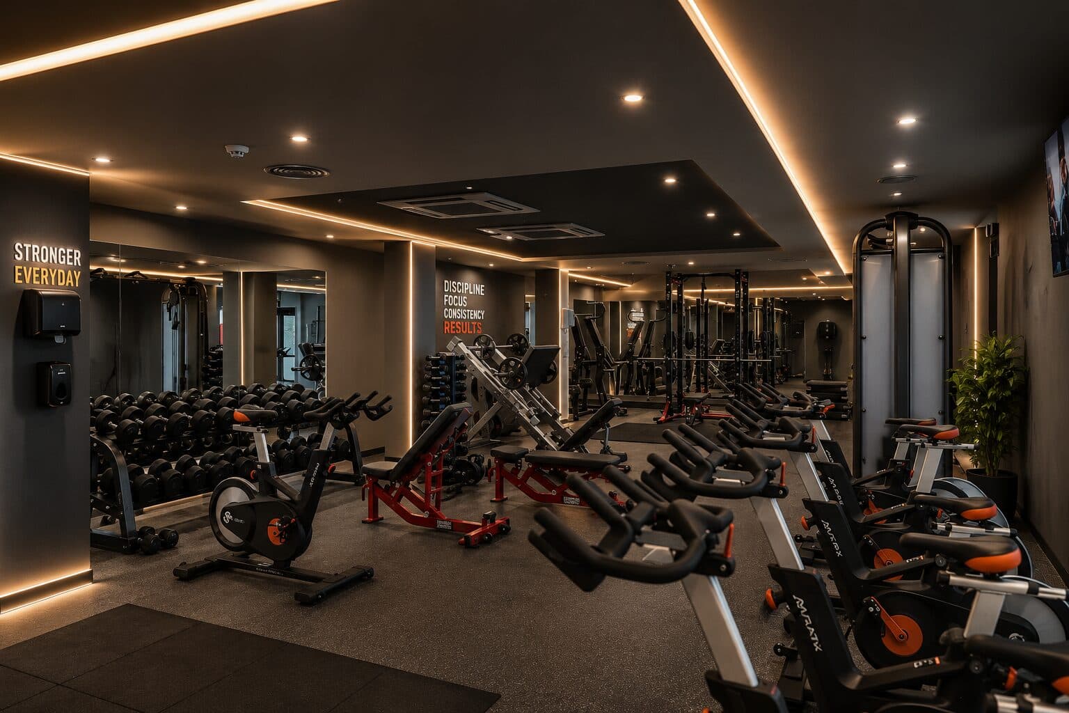 Gym/Studio Design after