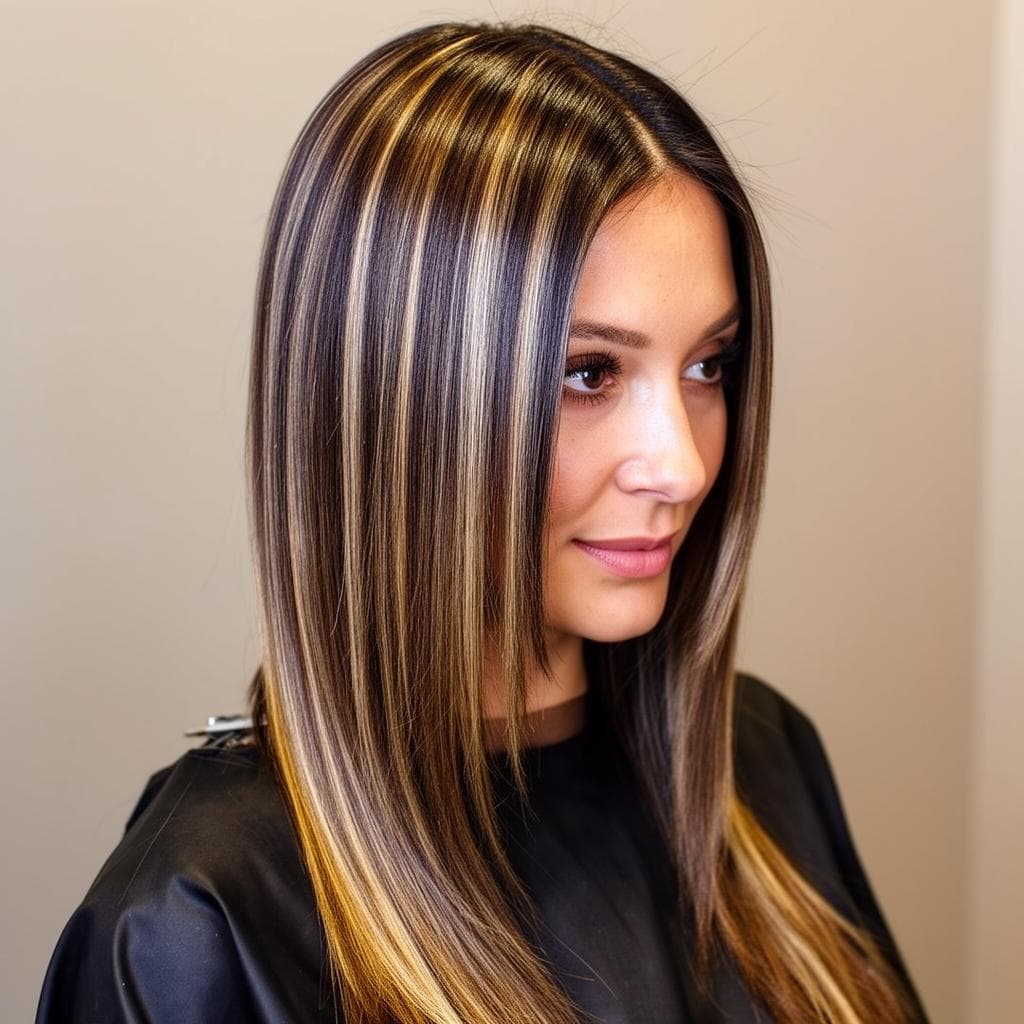 Hair Colour Change after
