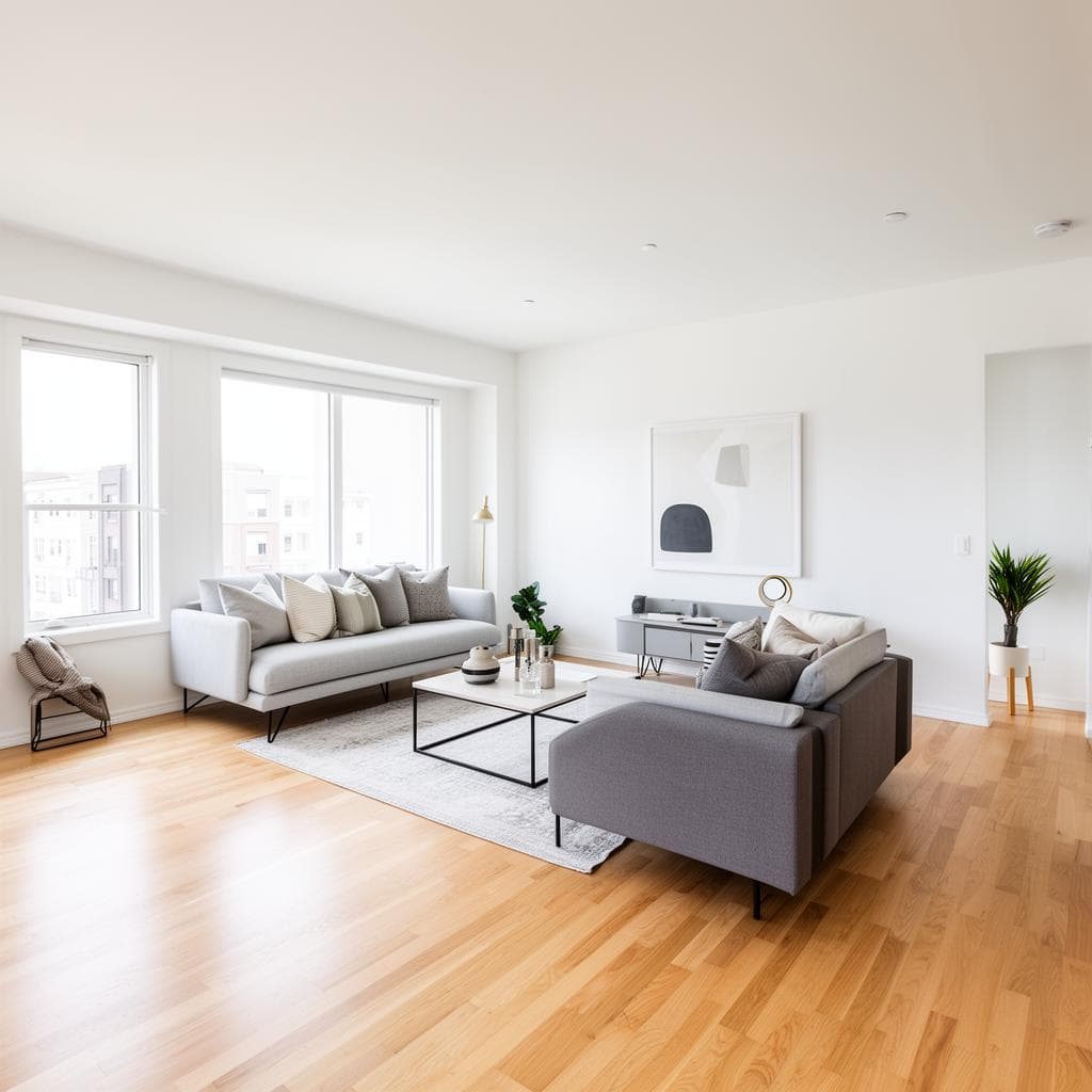 Living Room Makeover after