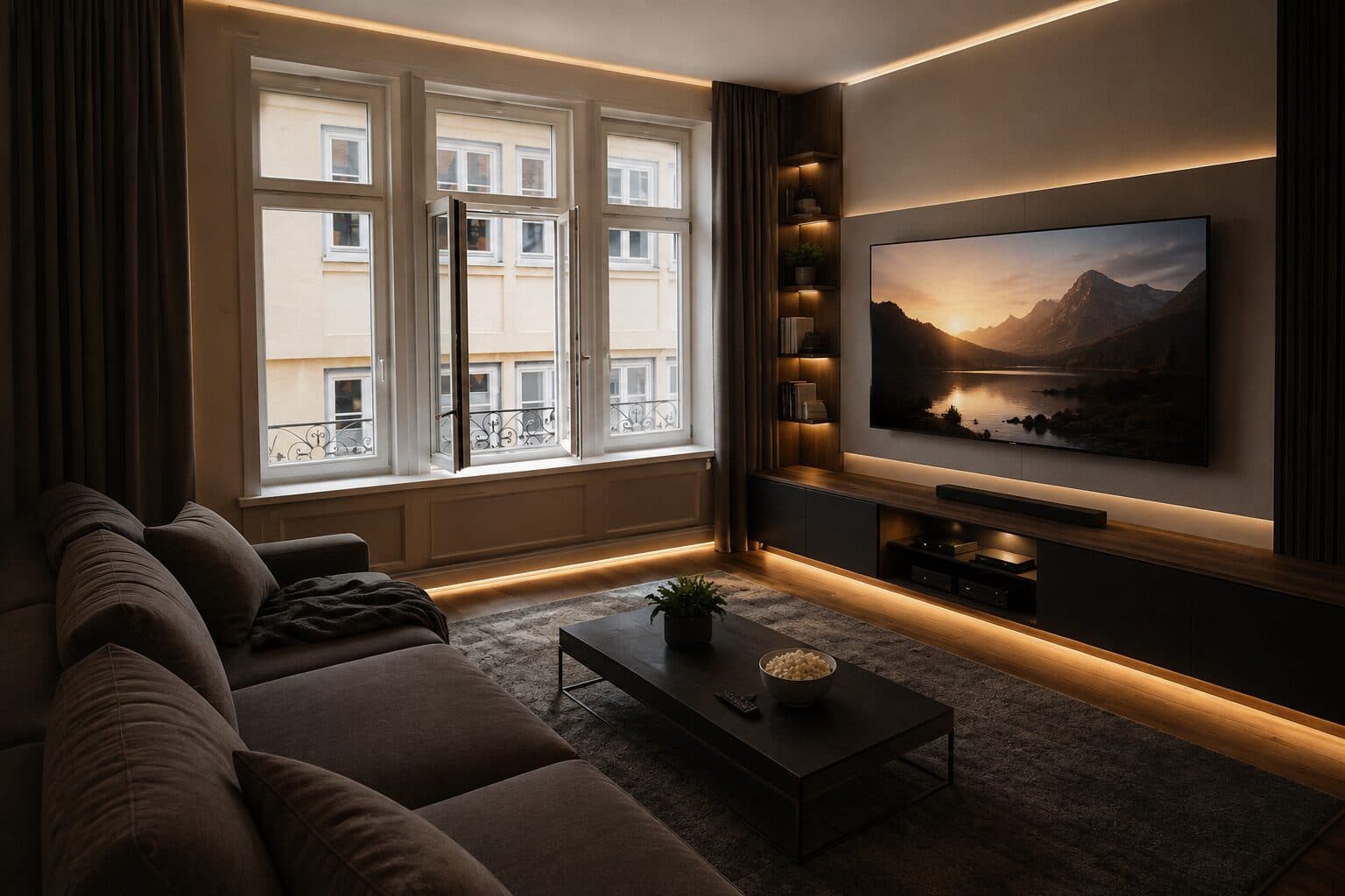 Media Room Preview after