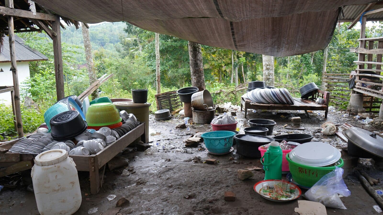 Outdoor Kitchen before