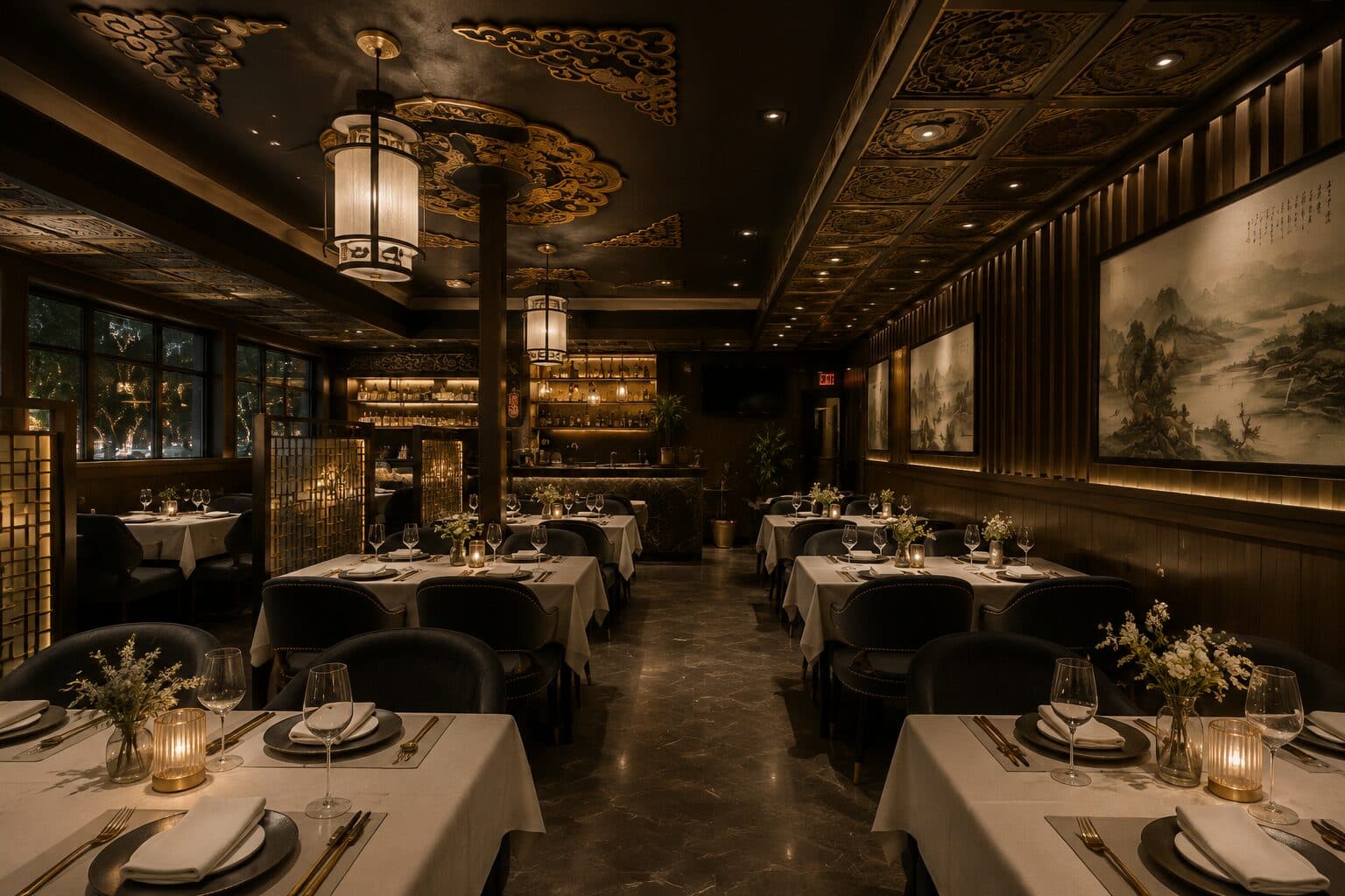 Restaurant/Cafe Interior after