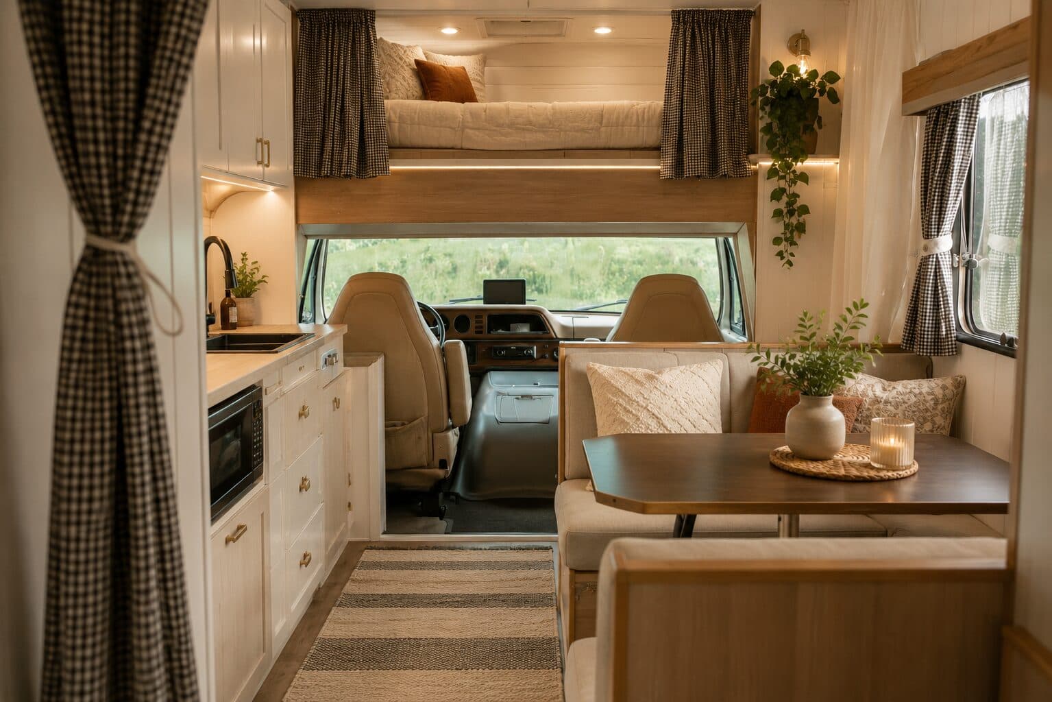 RV Interior Remodel after