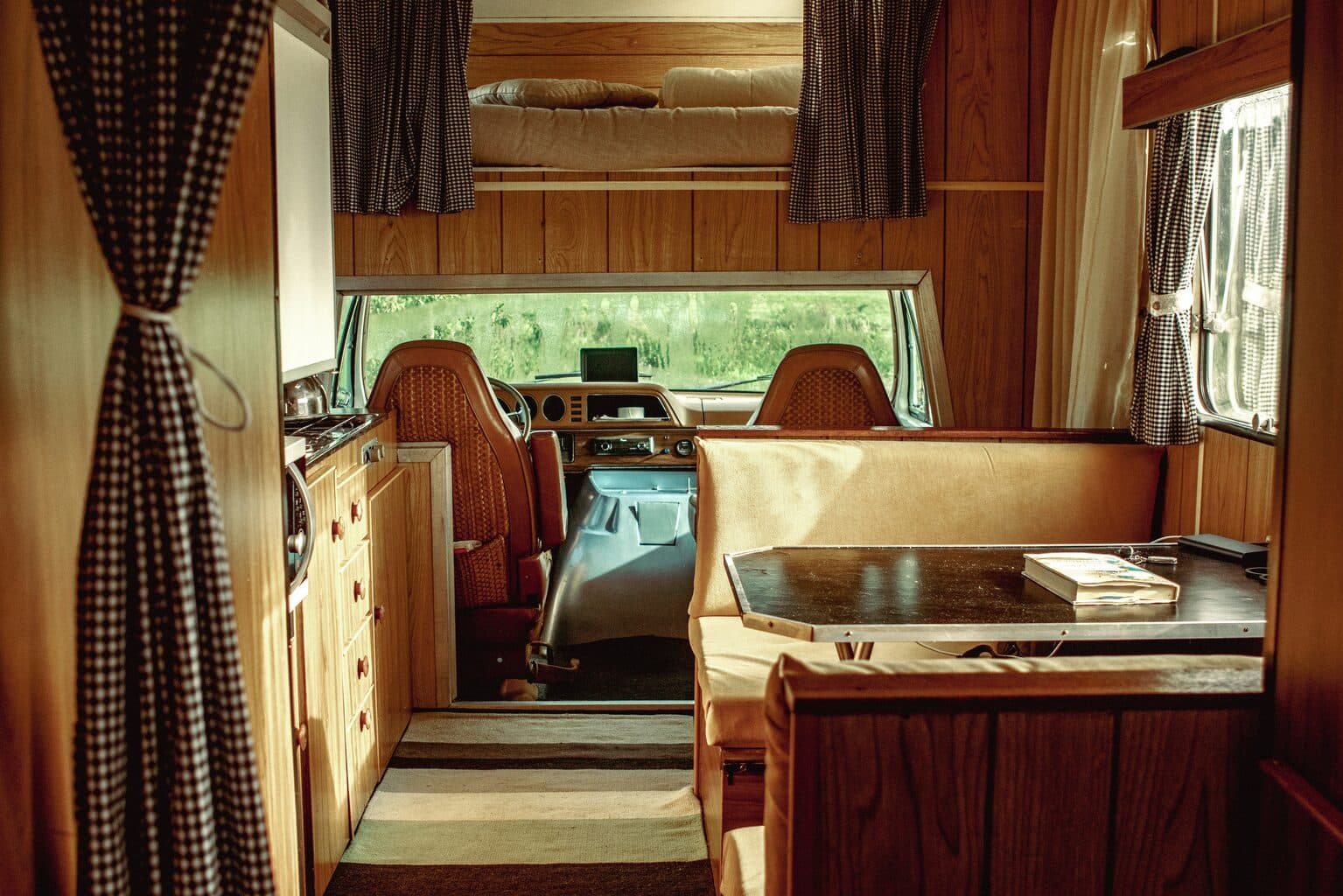 RV Interior Remodel before