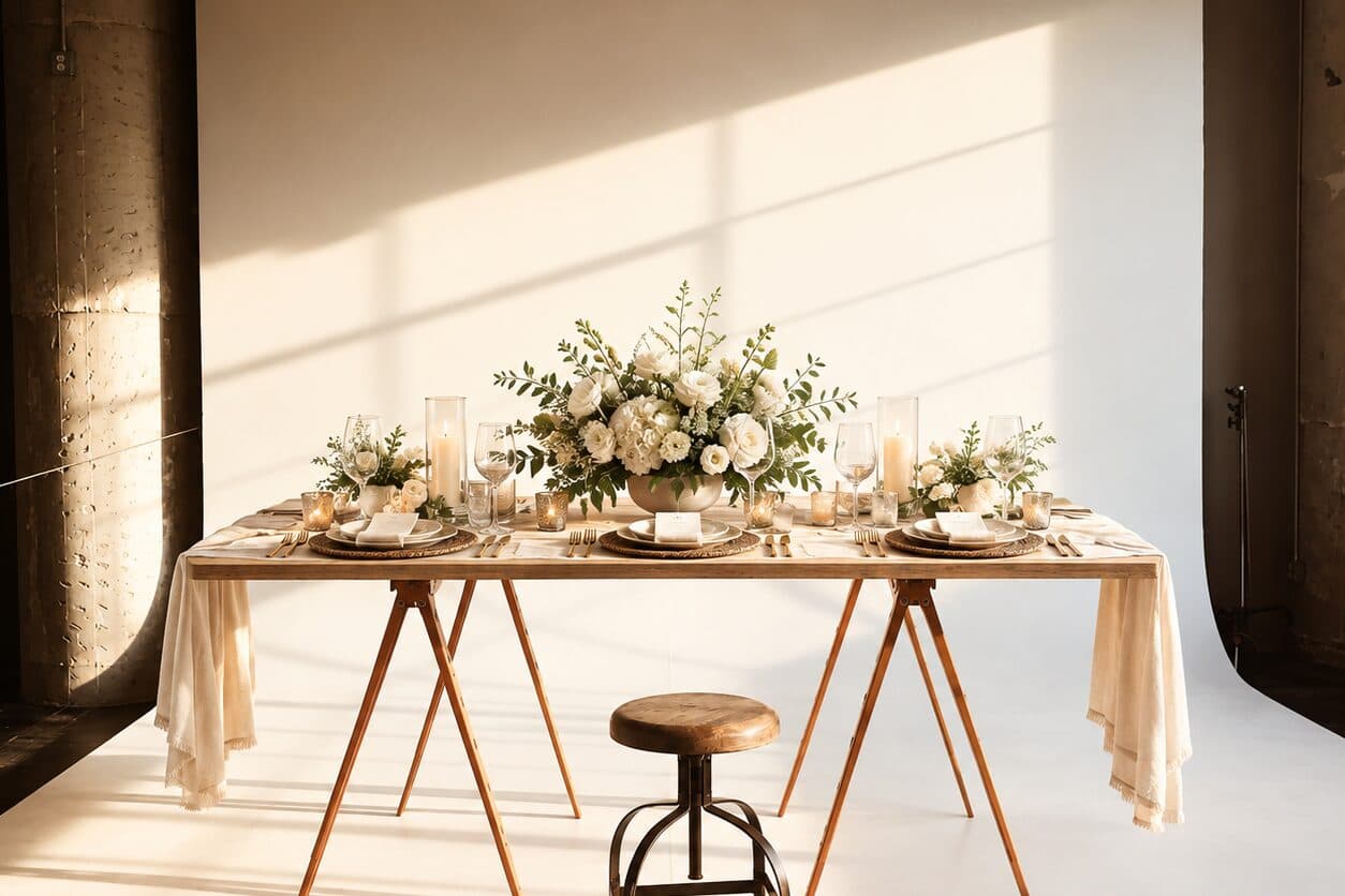 Table Setting / Centerpiece after